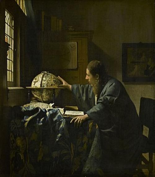 Johannes vermeer the astronomer 1668
